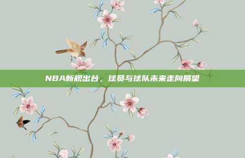 NBA新规出台，球员与球队未来走向展望