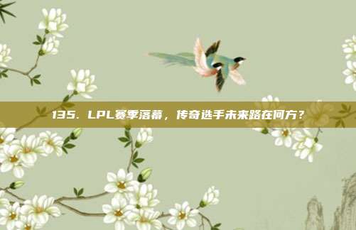 135. LPL赛季落幕，传奇选手未来路在何方？