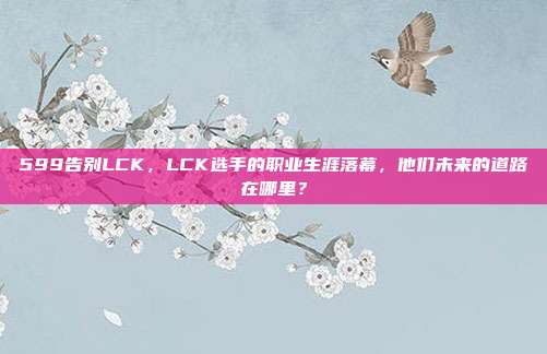 599告别LCK，LCK选手的职业生涯落幕，他们未来的道路在哪里？